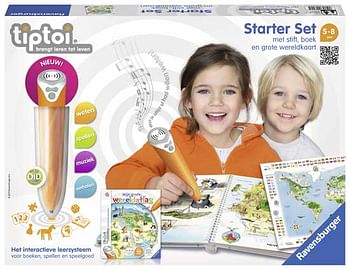 Promoties Tiptoi Starterset-boek Wereldatlas - Ravensburger - Geldig van 10/10/2020 tot 01/11/2020 bij ToyChamp