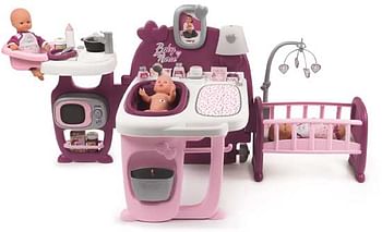 Promoties Baby Nurse Groot babyhuis verzorgings speelset - Smoby - Geldig van 10/10/2020 tot 01/11/2020 bij ToyChamp