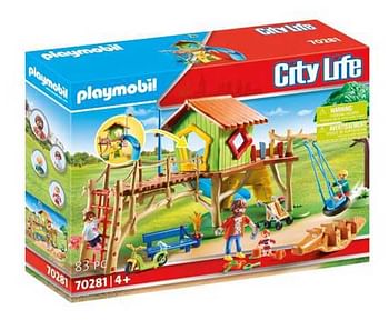 Promoties 70281 Avontuurlijke speeltuin - Playmobil - Geldig van 10/10/2020 tot 01/11/2020 bij ToyChamp
