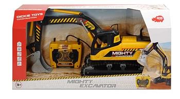 Promoties Mighty Excavator Kabelbestuurde graafmachin - Dickie - Geldig van 10/10/2020 tot 01/11/2020 bij ToyChamp
