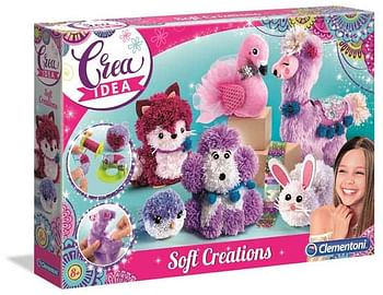 Promoties Crea Idea Soft Creations - Clementoni - Geldig van 10/10/2020 tot 01/11/2020 bij ToyChamp