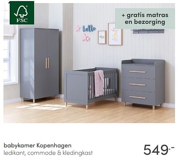 Promoties Babykamer kopenhagen - Huismerk - Baby & Tiener Megastore - Geldig van 11/10/2020 tot 17/10/2020 bij Baby & Tiener Megastore
