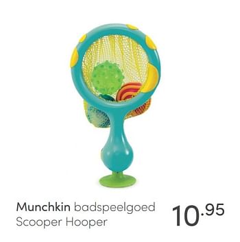 Promoties Munchkin badspeelgoed scooper hooper - Munchkin - Geldig van 11/10/2020 tot 17/10/2020 bij Baby & Tiener Megastore