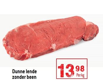 Promotions Dunne lende zonder been - Huismerk - Buurtslagers - Valide de 14/10/2020 à 20/10/2020 chez Smatch