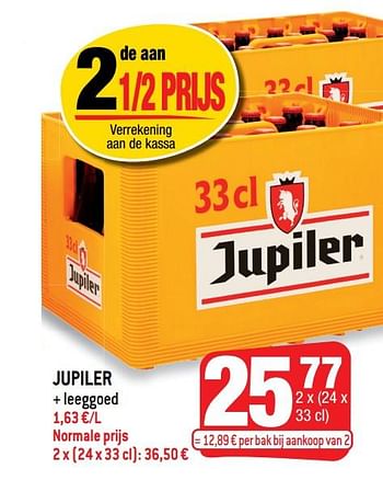 Promotions Jupiler - Jupiler - Valide de 14/10/2020 à 20/10/2020 chez Smatch