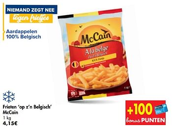 Promoties Frieten `op z`n belgisch` mccain - Mc Cain - Geldig van 14/10/2020 tot 26/10/2020 bij Carrefour