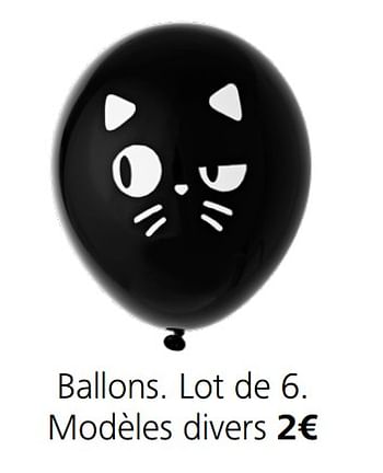 Promotions Ballons - Produit Maison - Flying Tiger Copenhagen - Valide de 25/09/2020 à 30/10/2020 chez Flying Tiger Copenhagen
