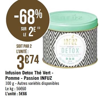 Infusion detox - Infuz - 100 g