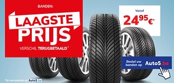 Promoties Michelin banden - Michelin - Geldig van 12/10/2020 tot 17/11/2020 bij Auto 5