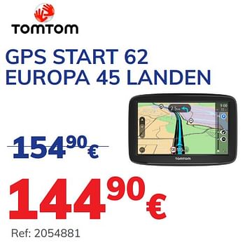 Promotions Tomtom gps start 62 europa 45 landen - TomTom - Valide de 12/10/2020 à 17/11/2020 chez Auto 5