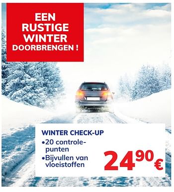 Promoties Winter check-up - Huismerk - Auto 5  - Geldig van 12/10/2020 tot 17/11/2020 bij Auto 5