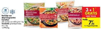 Promoties Pannetje van diepvriesgroenten carrefour groentepannetje - Huismerk - Carrefour  - Geldig van 14/10/2020 tot 26/10/2020 bij Carrefour