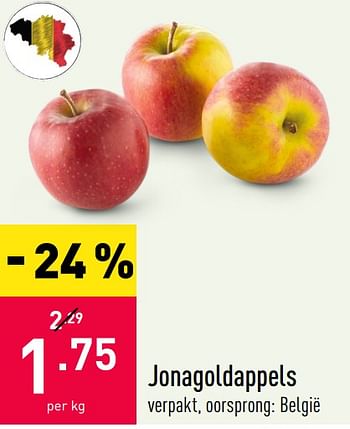 Promoties Jonagoldappels - Huismerk - Aldi - Geldig van 19/10/2020 tot 30/10/2020 bij Aldi