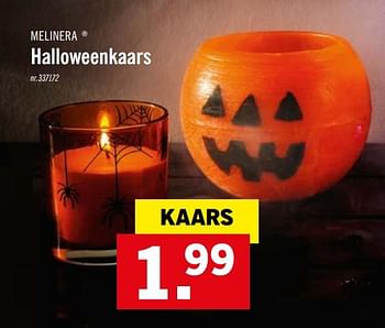 Promotions Halloweenkaars - Melinera - Valide de 19/10/2020 à 24/10/2020 chez Lidl