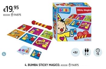 Promoties Bumba sticky magico - Studio 100 - Geldig van 22/10/2020 tot 06/12/2020 bij Dreamland