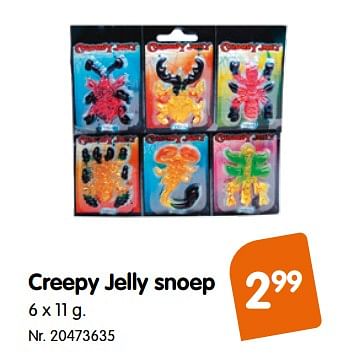 Promotions Creepy jelly snoep - Produit maison - Fun - Valide de 07/10/2020 à 02/11/2020 chez Fun