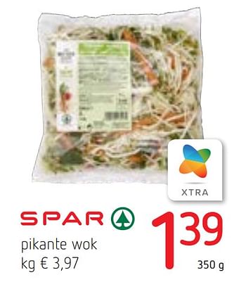Promoties Pikante wok - Spar - Geldig van 22/10/2020 tot 04/11/2020 bij Spar (Colruytgroup)