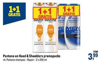 Promoties Pantene shampoo - repair - Pantene - Geldig van 21/10/2020 tot 03/11/2020 bij Makro
