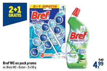 Promoties Bref wc en pack promo blocs wc - Bref - Geldig van 21/10/2020 tot 03/11/2020 bij Makro