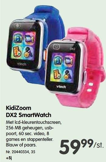 Promoties Kidizoom dx2 smartwatch - Vtech - Geldig van 14/10/2020 tot 30/11/2020 bij Fun