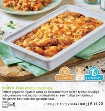Promoties Pastaschotel bolognese - Huismerk - Bofrost - Geldig van 28/09/2020 tot 28/03/2021 bij Bofrost