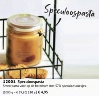 Promoties Speculoospasta - L'Antica Magnolia - Geldig van 28/09/2020 tot 28/03/2021 bij Bofrost