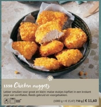Promotions Chicken nuggets - Produit maison - Bofrost - Valide de 28/09/2020 à 28/03/2021 chez Bofrost