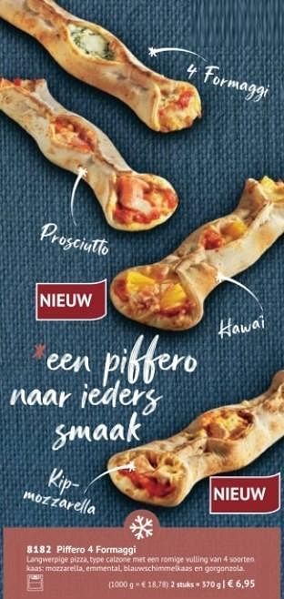 Promoties Piffero 4 formaggi - Huismerk - Bofrost - Geldig van 28/09/2020 tot 28/03/2021 bij Bofrost
