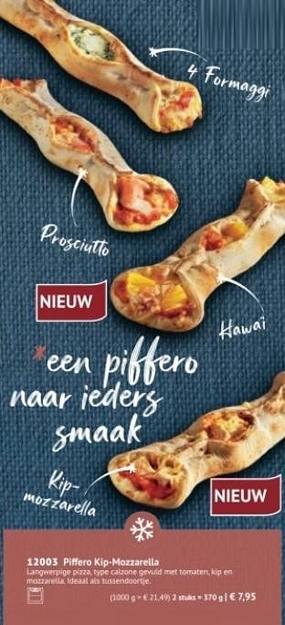 Promoties Piffero kip-mozzarella - Huismerk - Bofrost - Geldig van 28/09/2020 tot 28/03/2021 bij Bofrost