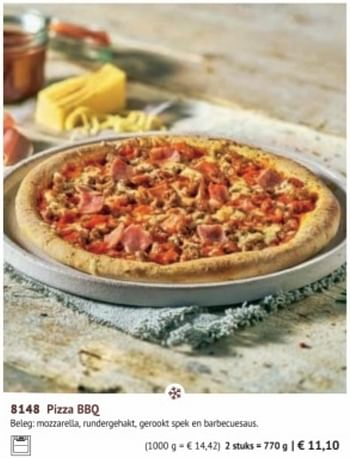 Promotions Pizza bbq - Produit maison - Bofrost - Valide de 28/09/2020 à 28/03/2021 chez Bofrost