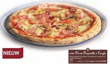 Promoties Pizza prosciutto e funghi - Huismerk - Bofrost - Geldig van 28/09/2020 tot 28/03/2021 bij Bofrost