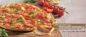 Promoties Pizza soft + crispy provolone-mozzarella - Huismerk - Bofrost - Geldig van 28/09/2020 tot 28/03/2021 bij Bofrost