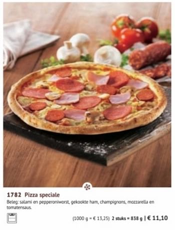 Promotions Pizza speciale - Produit maison - Bofrost - Valide de 28/09/2020 à 28/03/2021 chez Bofrost