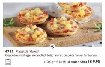 Promoties Pizzetti`s hawai - Huismerk - Bofrost - Geldig van 28/09/2020 tot 28/03/2021 bij Bofrost