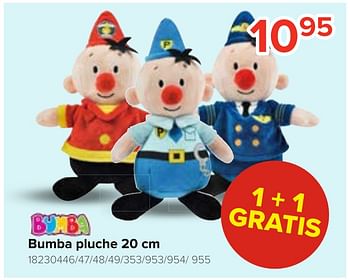 Promoties Bumba pluche 20 cm - Studio 100 - Geldig van 17/10/2020 tot 06/12/2020 bij Euro Shop