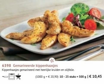 Promoties Gemarineerde kippenhaasjes - Huismerk - Bofrost - Geldig van 28/09/2020 tot 28/03/2021 bij Bofrost