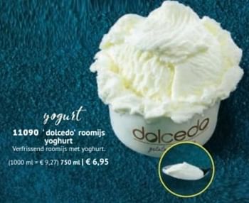 Promoties Dolcedo roomijs yoghurt - Huismerk - Bofrost - Geldig van 28/09/2020 tot 28/03/2021 bij Bofrost