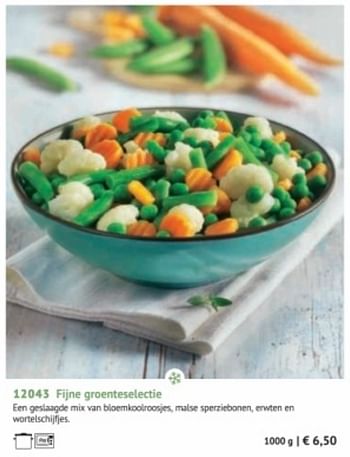 Promoties Fijne groenteselectie - Huismerk - Bofrost - Geldig van 28/09/2020 tot 28/03/2021 bij Bofrost