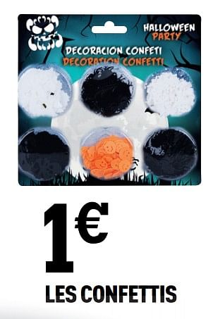 Promotions Les confettis - Produit Maison - Centrakor - Valide de 12/10/2020 à 25/10/2020 chez Centrakor