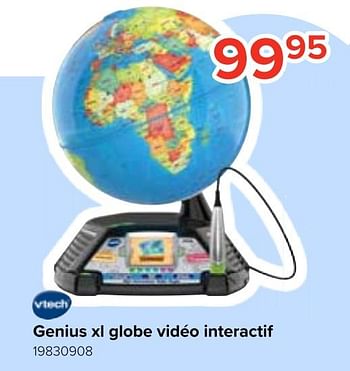 Vtech Genius xl globe vidéo interactif - En promotion chez Euro Shop