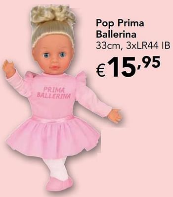 Promoties Pop prima ballerina - Huismerk - Happyland - Geldig van 19/10/2020 tot 31/12/2020 bij Happyland