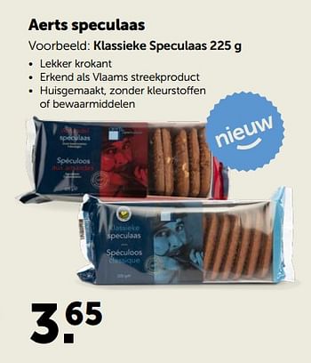 Promoties Aerts klassieke speculaas - Aerts - Geldig van 21/10/2020 tot 31/10/2020 bij Aveve