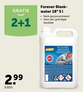 Promotions Forever bleekwater 18° - Forever - Valide de 21/10/2020 à 31/10/2020 chez Aveve