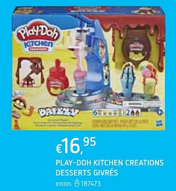 Promoties Play-doh kitchen creations desserts givrés - Play-Doh - Geldig van 22/10/2020 tot 06/12/2020 bij Dreamland