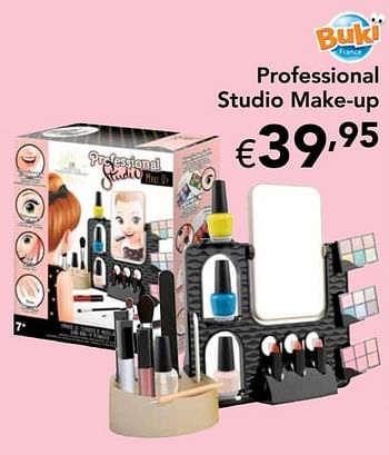 Promotions Professional studio make-up - Buki France - Valide de 19/10/2020 à 31/12/2020 chez Happyland
