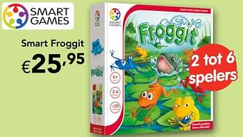 Promotions Smart froggit - Smart Games - Valide de 19/10/2020 à 31/12/2020 chez Happyland