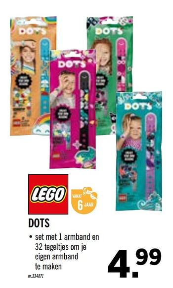 Promoties Dots - Lego - Geldig van 26/10/2020 tot 31/10/2020 bij Lidl