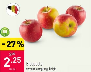 Promoties Bioappels - Huismerk - Aldi - Geldig van 26/10/2020 tot 06/11/2020 bij Aldi