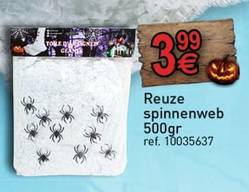 Promoties Reuze spinnenweb - Huismerk - Yess - Geldig van 13/10/2020 tot 27/10/2020 bij yess!