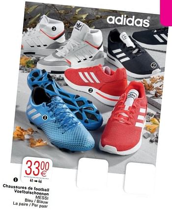 Promoties Chaussures de football voetbalschoenen messi - Adidas - Geldig van 20/10/2020 tot 02/11/2020 bij Cora